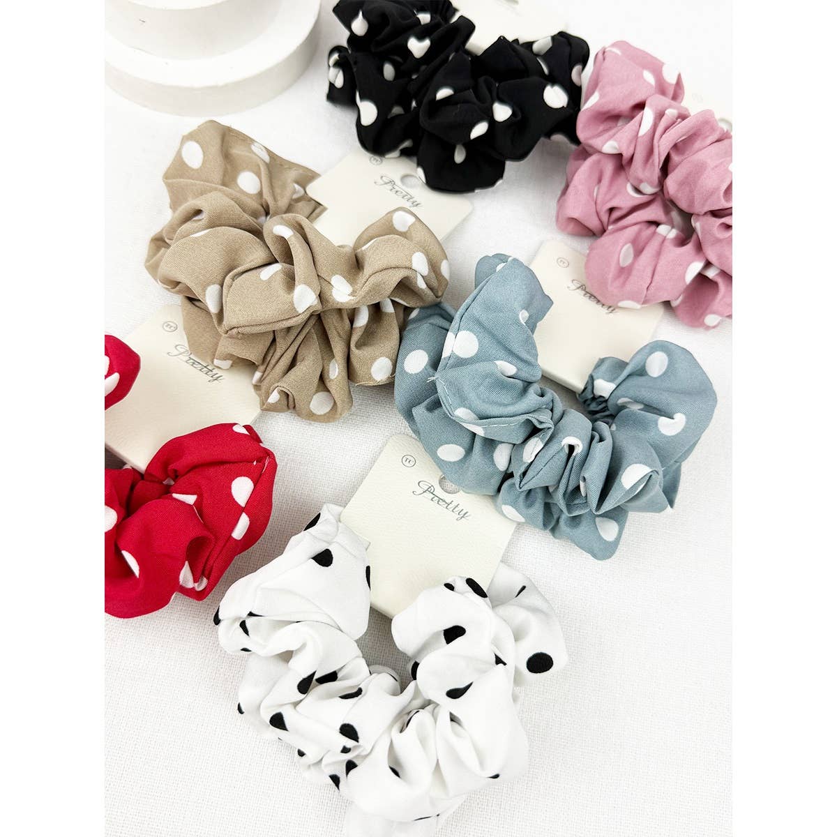 Polkadot Scrunchies