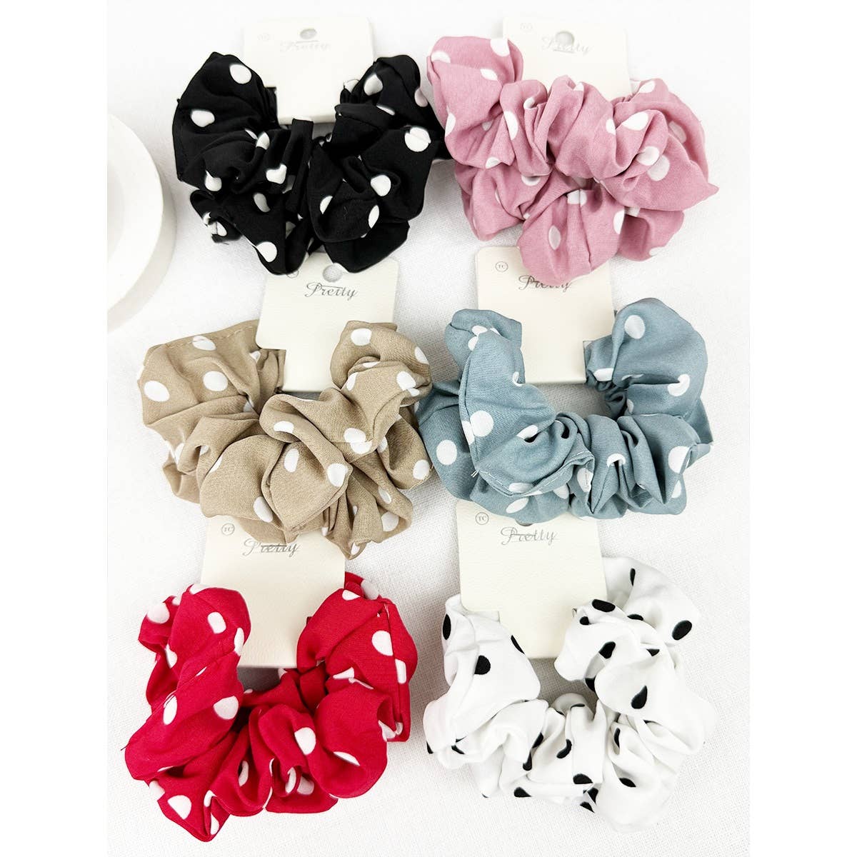 Polkadot Scrunchies