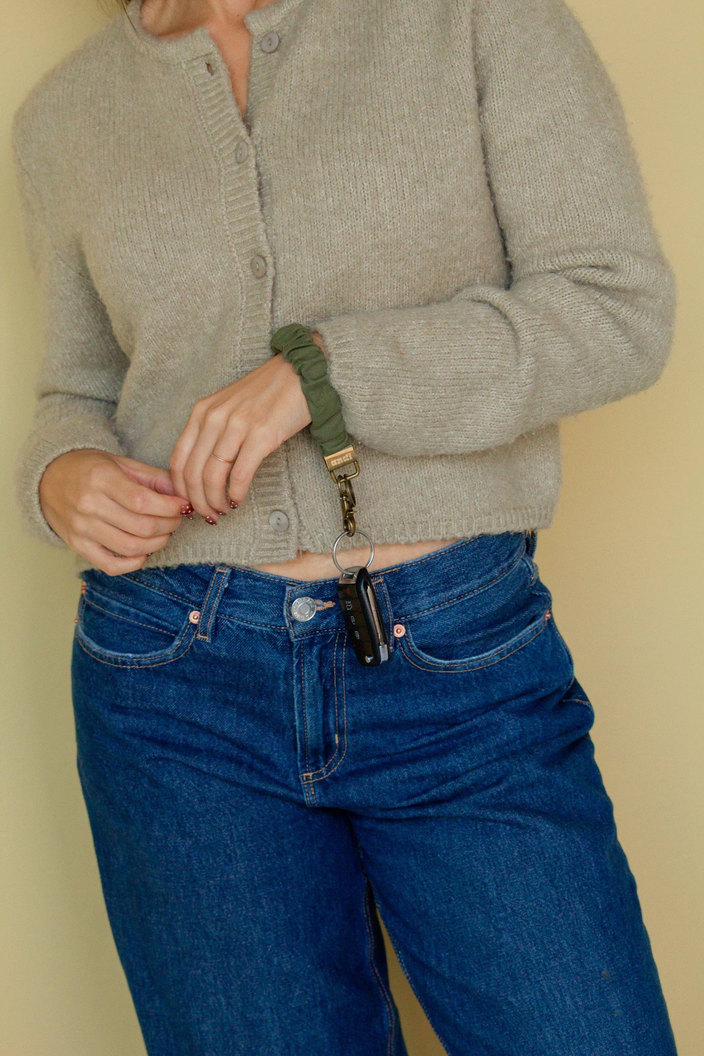 Hunter Green Keychain