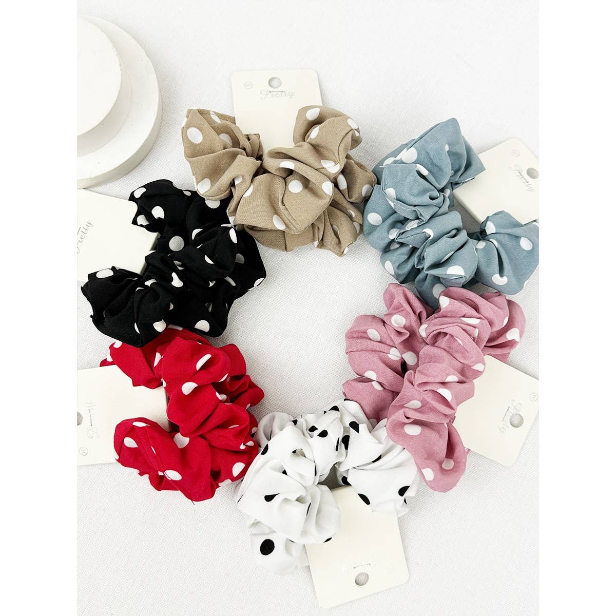 Polkadot Scrunchies
