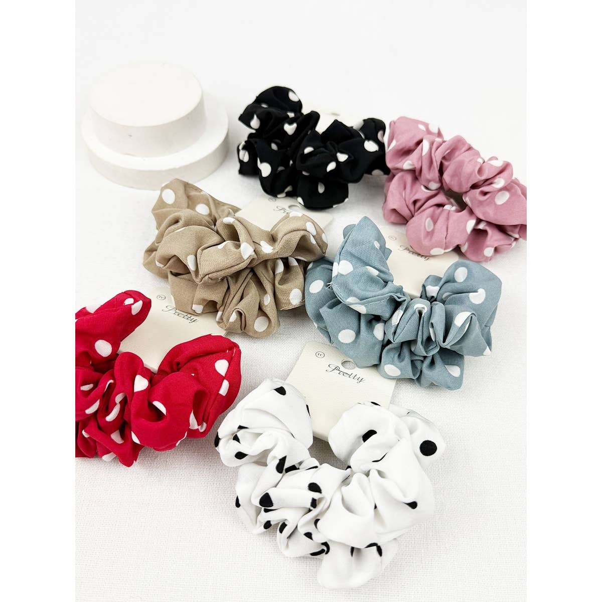 Polkadot Scrunchies