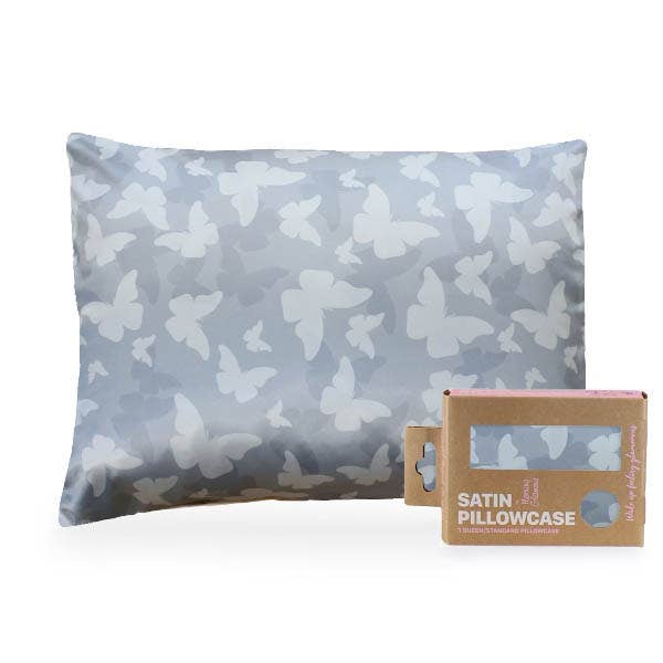 Satin Pillowcase - Silver