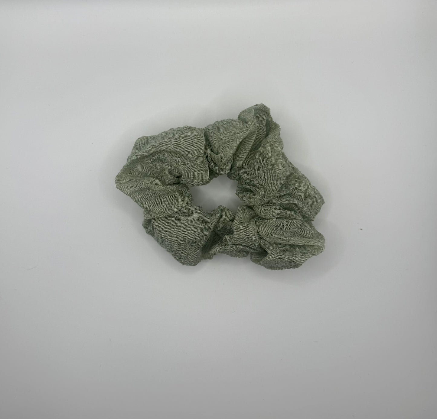 Wrinkled Cotton Scrunchies