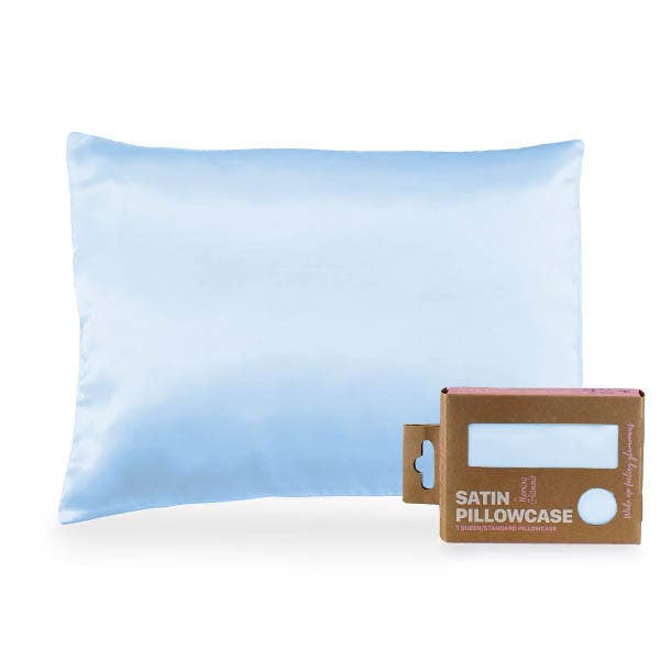 Satin Pillowcase - Navy