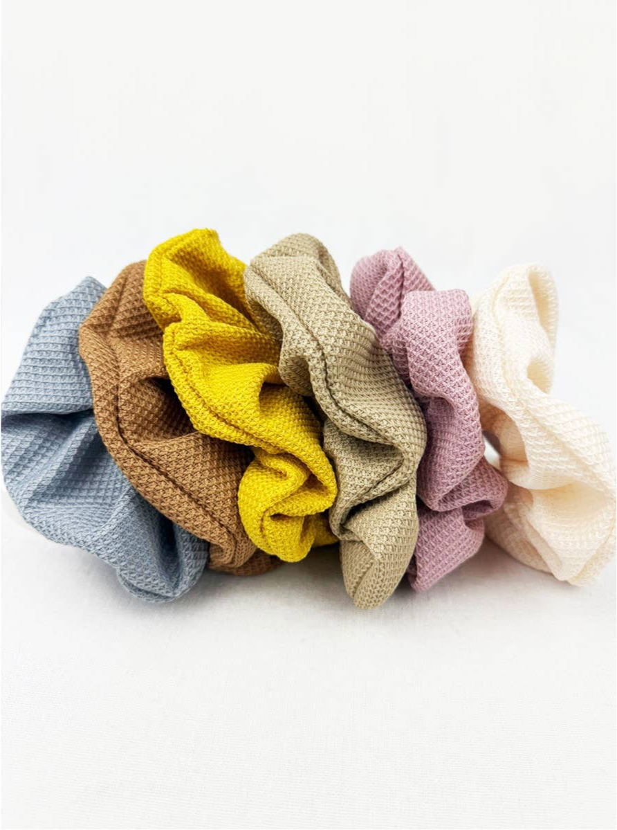 Waffle Scrunchies