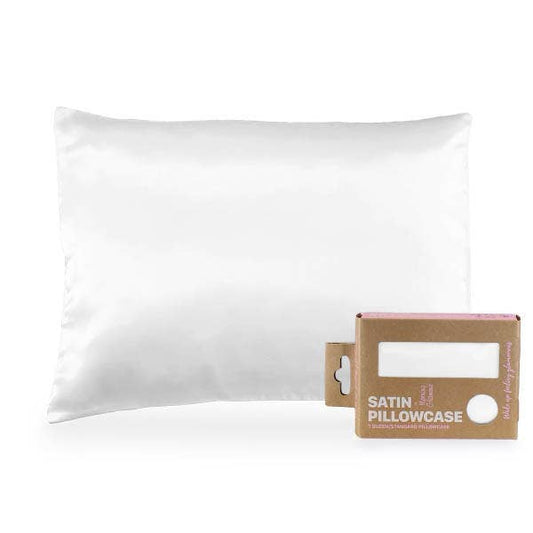 Satin Pillowcase - White