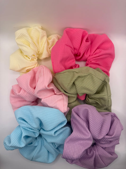 Waffle Scrunchies