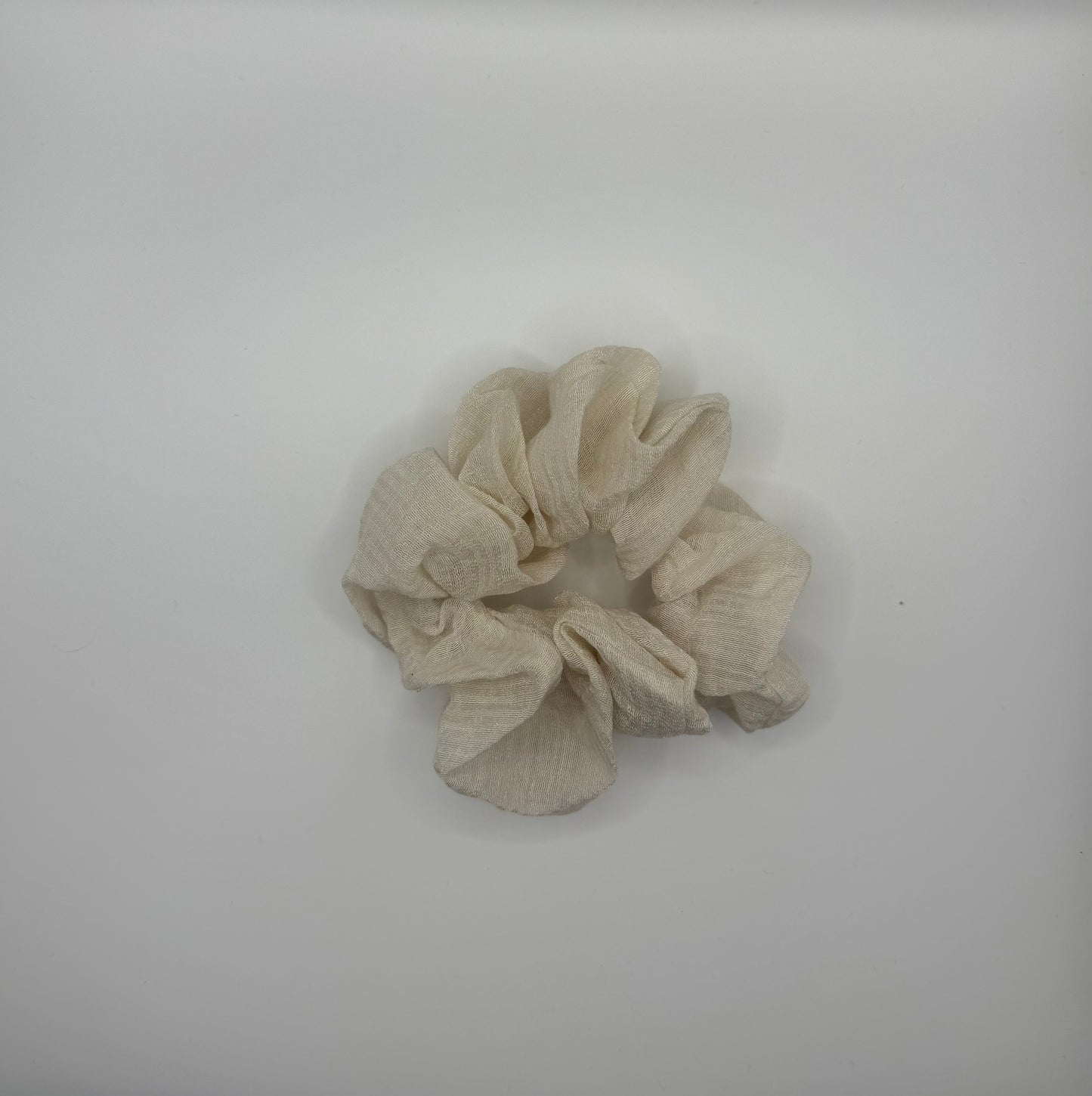 Wrinkled Cotton Scrunchies