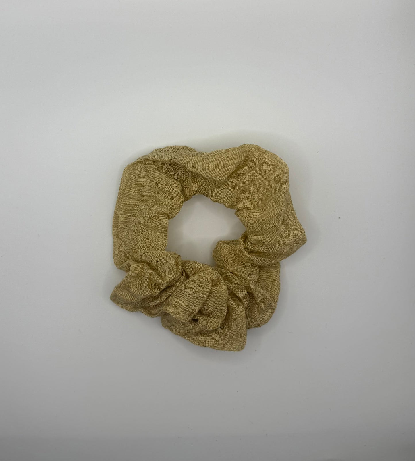 Wrinkled Cotton Scrunchies