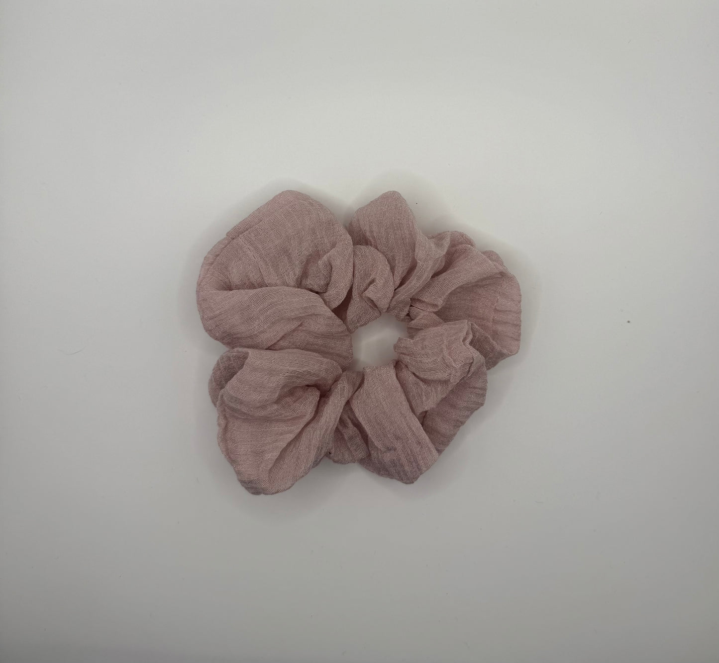 Wrinkled Cotton Scrunchies