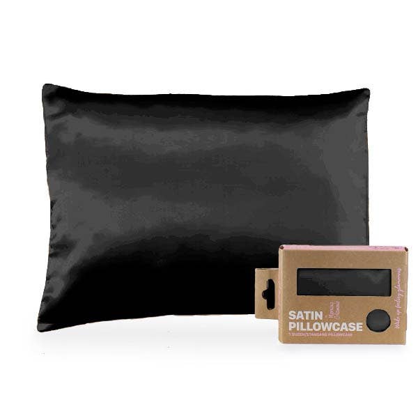Satin Pillowcase - Black