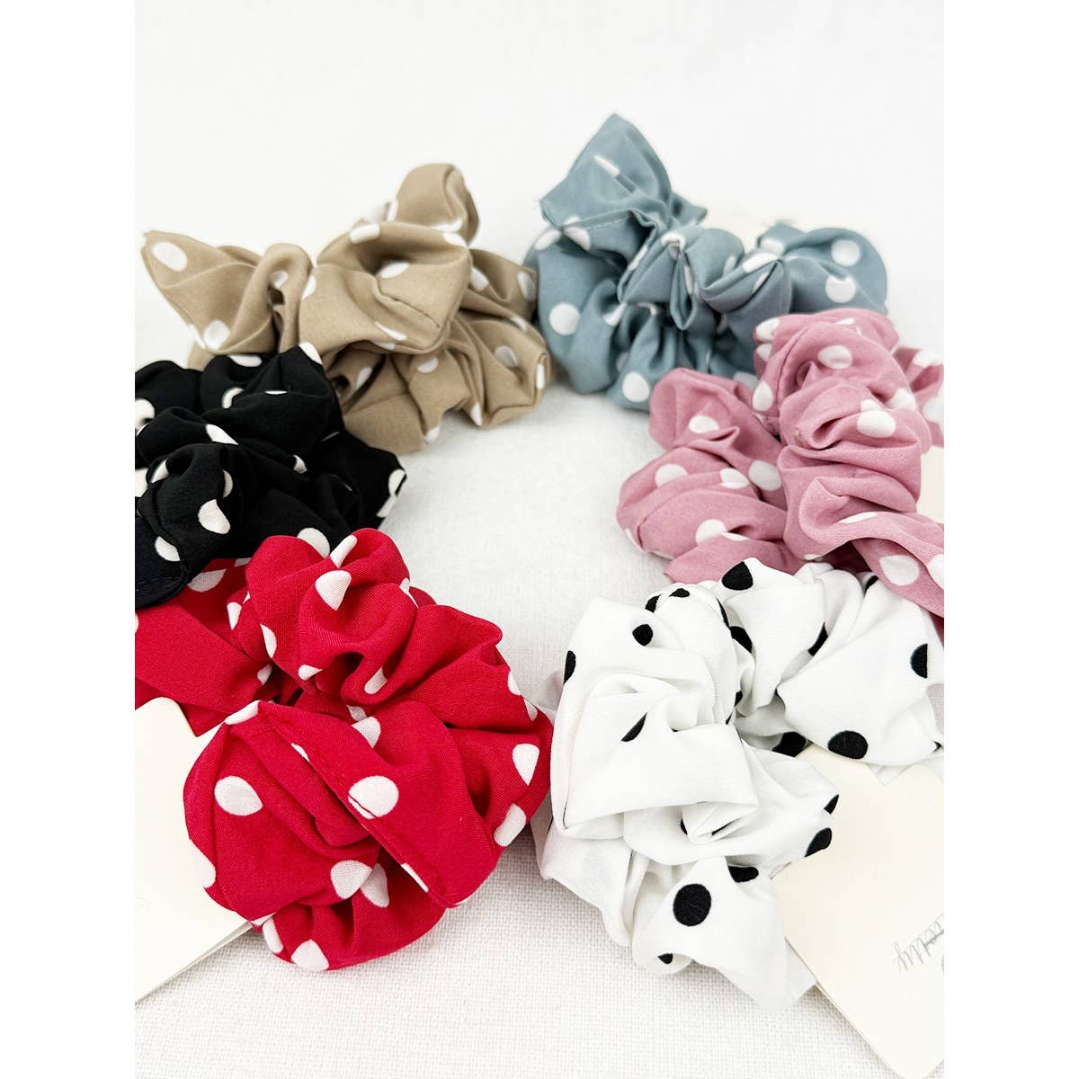 Polkadot Scrunchies