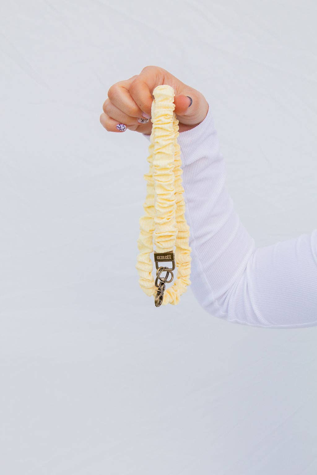 Andi x Katie Lynn Butter Yellow Lanyard