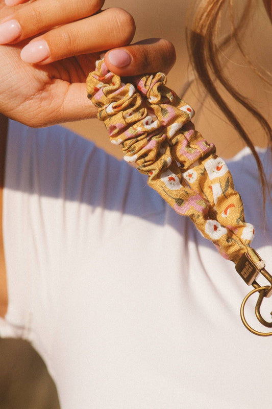 Autumnal Mustard Keychain