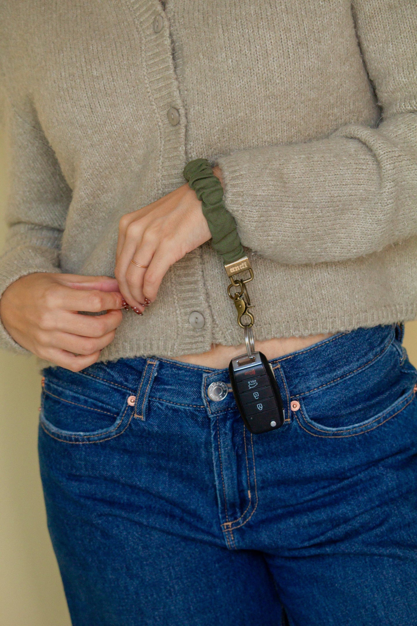 Hunter Green Keychain