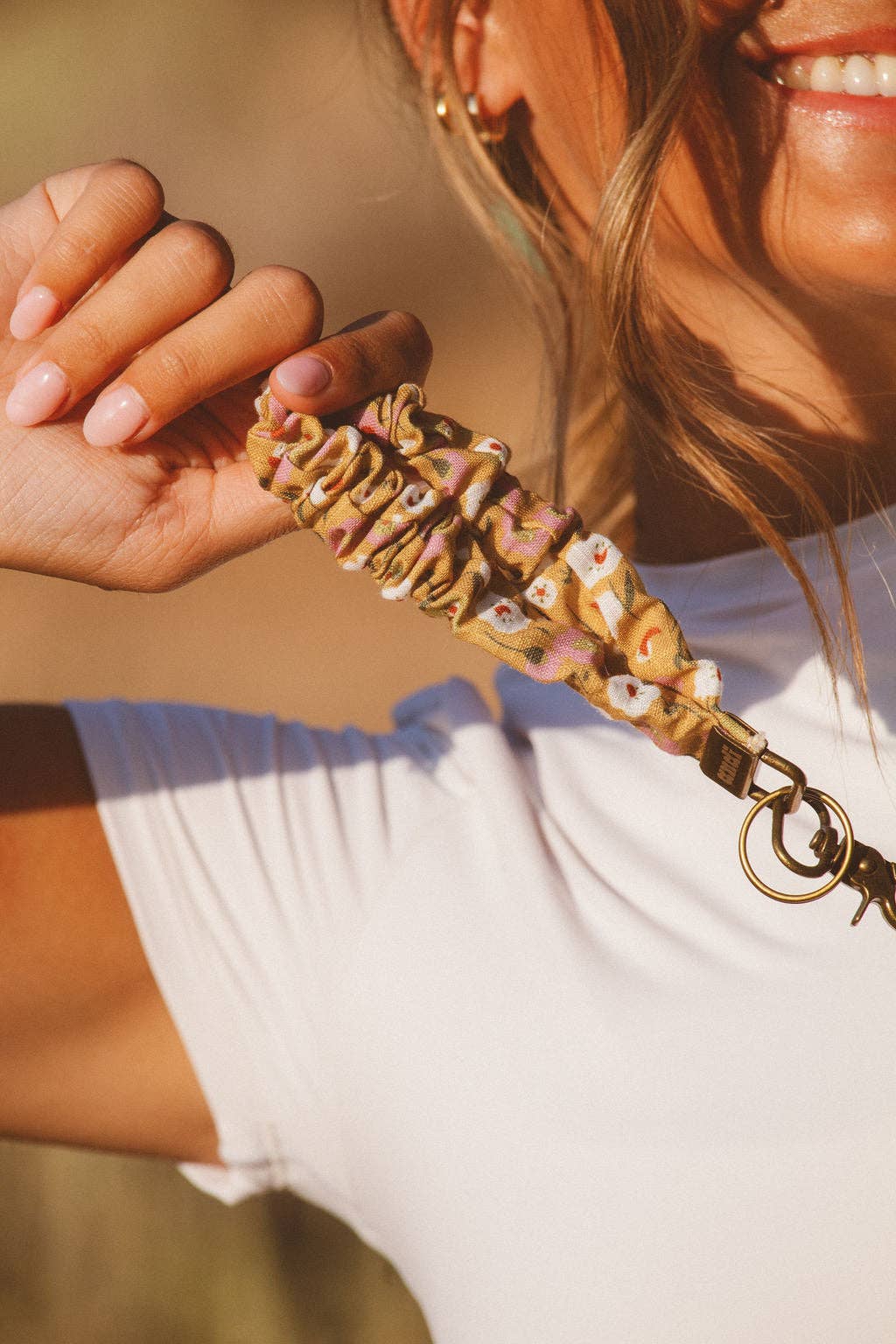 Autumnal Mustard Keychain