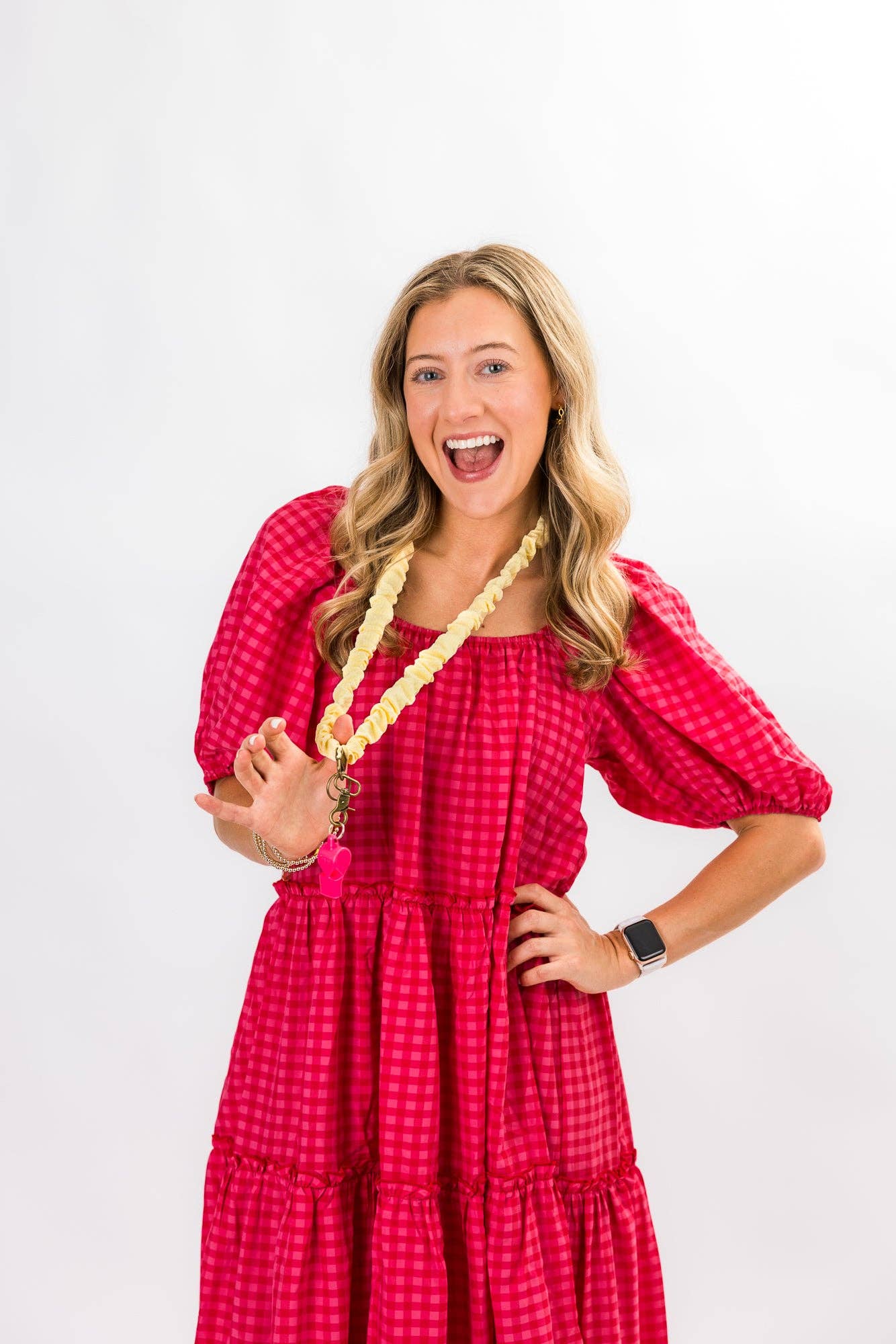 Andi x Katie Lynn Butter Yellow Lanyard